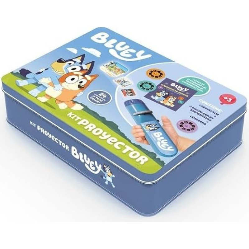 Projector Bluey Kit - Craft Kit - General Craft Box - Craft Set - Modern - Cartoon - Bluey - Children - Unisex - 525 g - Not Foldable