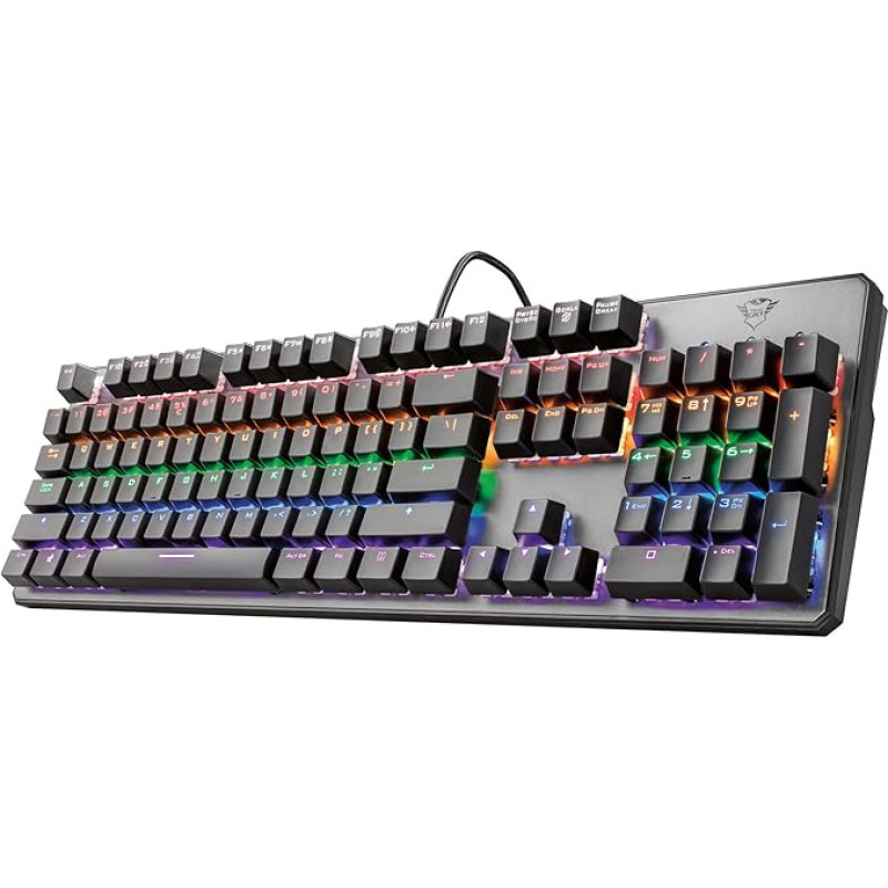 Trust Gaming GXT 865 Asta Mechanical Keyboard French AZERTY Layout