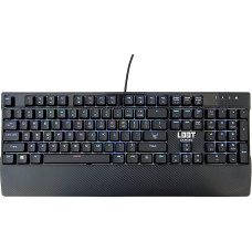 L33T žaidimų klaviatūra, E-Sports visiškai mechaninė žaidimų klaviatūra, 105 