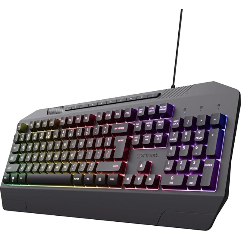 Trust Gaming GXT 836 Evocx Dutch QWERTY Layout Gaming Keyboard