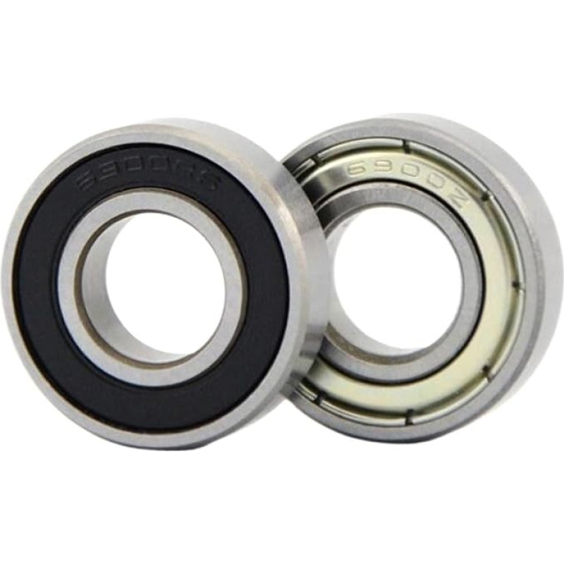10 Stück 6900 6901 6902 6903 6904 6905 2RS RS Gummigedichtetes Rillenkugellager Miniaturlager(ZZ,6905)