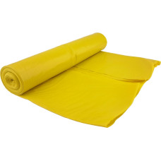 Meva Šiukšlių maišai stori 50 mikr. didelio atsparumo ritinys 25vnt. - geltonas 70L