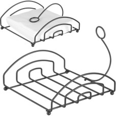 Hendi Stainless steel napkin stand black 205x210 mm - 427163