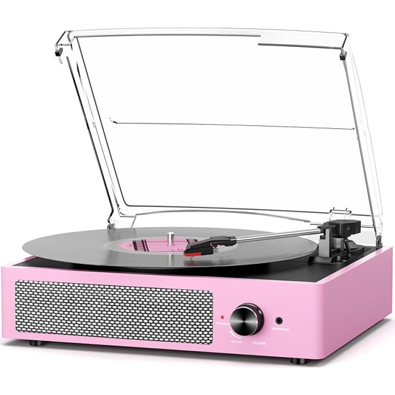 Vinilo plokštelių grotuvas Vintage patefonas, 