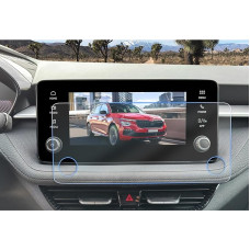 CDEFG Suderinama su Skoda Kamiq Scala Fabia 4 2024 2025 Facelift Navigacijos ekrano apsauga 6H Atspari įbrėžimams 8,25 colio GPS ekrano apsauga Navigacijos plėvelė Kamiq 2024 Priedai 2 vnt.