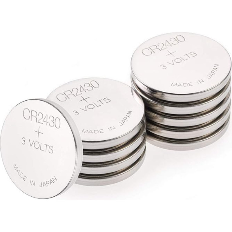 CR2430 baterija 3 V ličio pakuotė 10 baterijų GP Batteries Tipas CR2430 Elemento dydis Super šarminės baterijos Idealiai tinka: Tinkamos žaislams / radijo imtuvams / sodo įrankiams