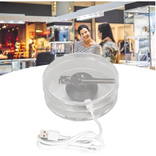 3D Hologram Projector Fan, 1080P WiFi Hologram Fan, 3D Holographic Display Fan, 3D LED Display Fan, for Exhibitions, Wall, Shopping Malls, Christmas, Halloween