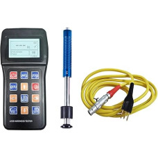 Härteprüfgerät 7-in-1-hochpräzise tragbare Leeb-Härte-Tester-Durometer for Metallrohrstahl-Plattenform-Oberflächen-Leeb-Härte-Tester Digitaler Härteprüfer (Hardness G Type)