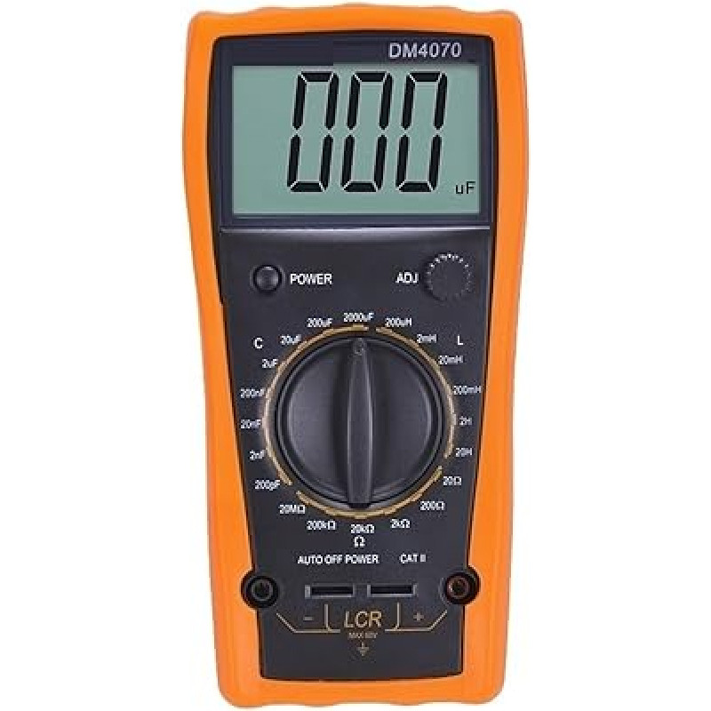 VICI Digitales LCR-Meter, 20H, Induktivität 2000uF, Kapazität 20M Ohm, Widerstand, Selbstentladung, RC-LCD-Brückenmultimeter-Tester