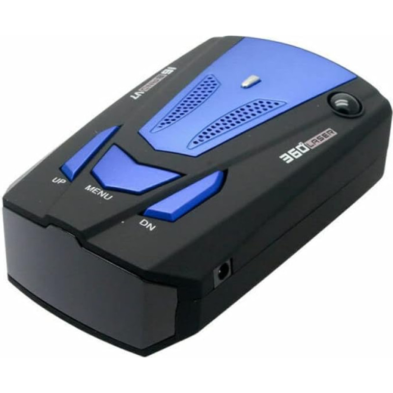 V7 automobilinis GPS radaro detektorius, balso pranešimas apie greitį, transporto priemonės greičio signalizacijos sistema, LED indikatorius, miesto greitkelio režimas, 360 laipsnių automobilio aptikimas