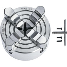 Drehfutter 80mm 4 Backen Unabhängiges Spannfutter Mini-Drehfutter K72-80 for Mini-Drehmaschine