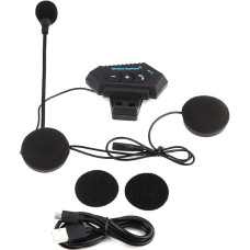 1 Pair Motorcycle Helmet Bluetooth Headset Headphone Speaker Support Hands-Free Calling