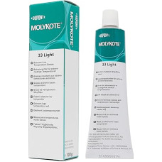 Molykote 33 Light Lubricant 100g 33L itin žemos temperatūros, nedidelės apkrovos, metalas į metalą, metalas į plastiką, elektrinių kabelių guolių tepalas, baltos spalvos
