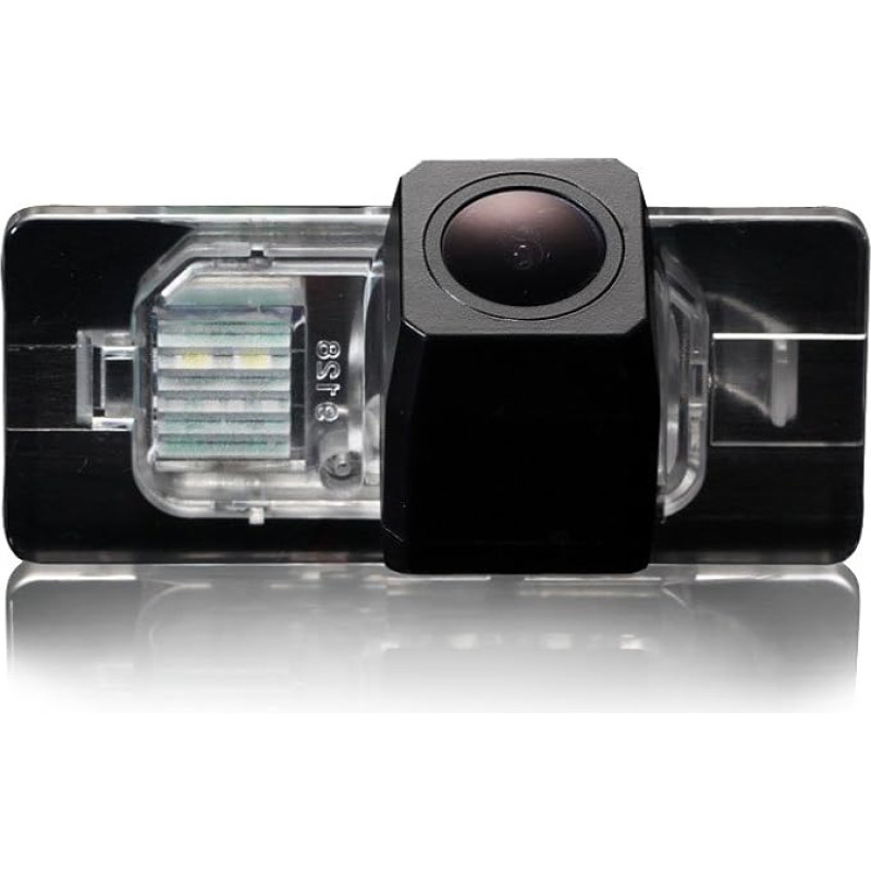 Reversing Camera Waterproof Night Vision Car Rear View Camera Parking Aid Reversing System Black for Audi A4L A6L A1 A7 S3 Q3 Q5 TT Skoda Superb Derivative Golf VI 6 Variant 2010