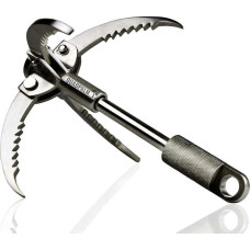 Nerūdijančio plieno išgyvenimo kablys / 4 sulankstomi nagai / daugiafunkcinis kablys lauko stovyklavietės žygiai Medis uolos alpinizmas Grappling Hook Climbing Claw Gravity Hook Flying Tiger