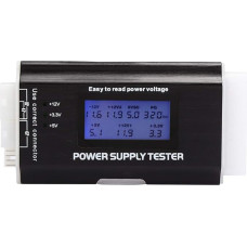 Kompiuterių maitinimo šaltinių testeris, ATX BTX BTX ITX TFX kompiuterių maitinimo šaltinių testeris su 1,8 colio LCD ekranu ir aliuminio lydinio korpusu