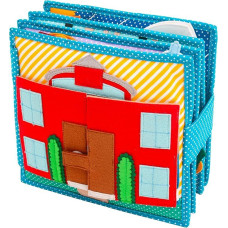 Jolly Designs Mein Traumjob - 6 puslapių tylioji knygelė - Montessori žaislas nuo 3 metų - motorinių įgūdžių ir sensorių skatinimas - rankų darbo veltinio knygelė - edukacinis žaislas mažyliams - užimta knygelė kelionėms