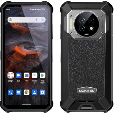 OUKITEL 21000 mAh baterija Lauko išmanusis telefonas be sutarties WP19, 64MP triguba IR naktinio matymo kamera, 