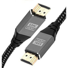 4K HDMI kabelis 5 m HDMI 2.0b kabelis 4K @ 60Hz High Speed 18Gbps Nylon Braided Gold-Plated Connectors su Ethernet/Audio Return Channel, suderinamas su vaizdo įrašais 4K UHD 2160p, HD 1080p, 3D Xbox PS4 IBRA