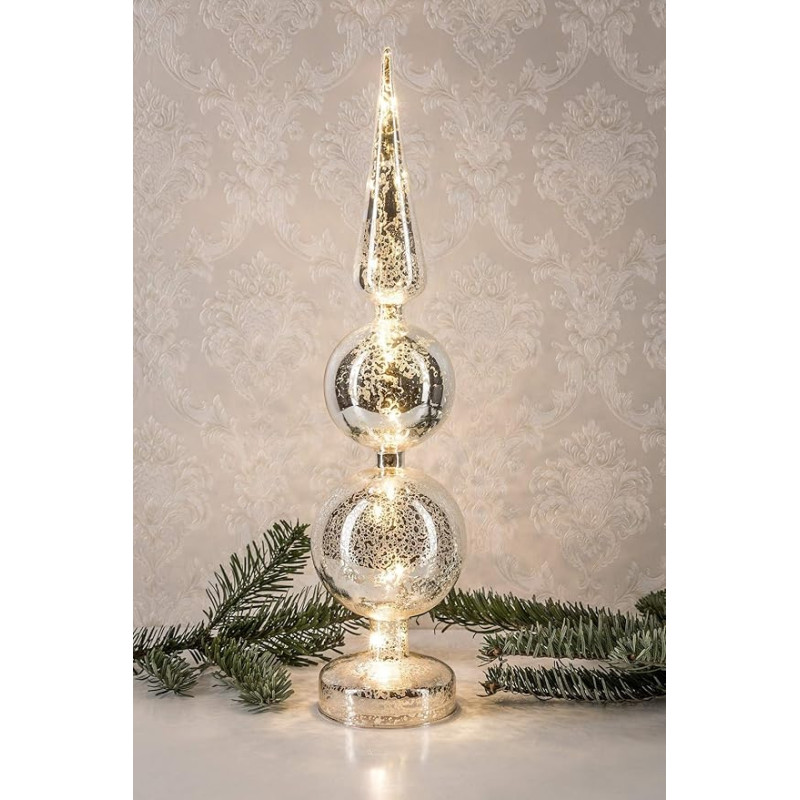 HGD Didelė spalvota medinė kalėdinė dekoracija CW04-1712