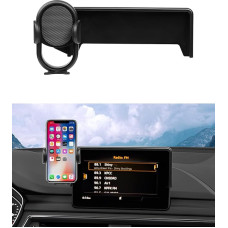 Autorder Perfect Fit for Car Phone Holder 2017-2019 Audi A4/2019-2020 Q5 Accessories Phone Holder 7 Inch Screen Phone Mounts Hands-Free 360 Degree Rotation