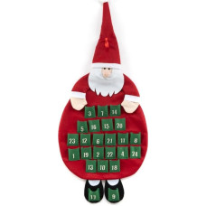 Advent Calendar Santa Claus Felt