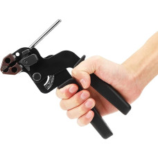 Cocoarm Cable Ties Pliers Stainless Steel Cable Tie Pliers Cable Tie Automatic Clamping Tool for Stainless Steel Cable Ties Pliers Strapping Device for Cable Ties Made of Stainless Steel Cable Tie Gun