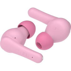 Belkin SoundForm Nano 2 Bluetooth In-Ear Kids Headphones with Built-in Microphone, 28 Hours Battery Life, Volume Limiting to 85 dB, IPX5 Waterproof for iPhone, iPad, Galaxy etc. - Pink