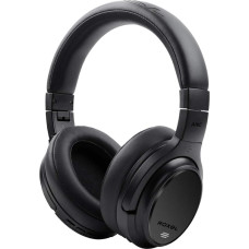 Roxel HD-NC60 Foldable Wireless Over-Ear Headphones with Active Noise Cancellation, BT Compatible with Android and iOS Devices, Answer Incoming Calls with Built-in Microphone