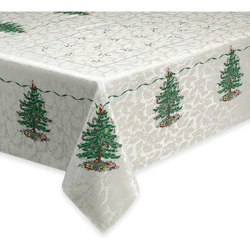 Avanti Linens Spode Christmas Tree Collection Ivory Table Linen, Cotton, Ivory, 52 x 70 cm