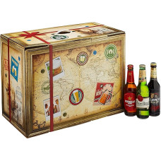 Bier-Adventskalender, 24 Biere aus aller Welt, inkl. Geschenkbox (24 x 0.33 l)