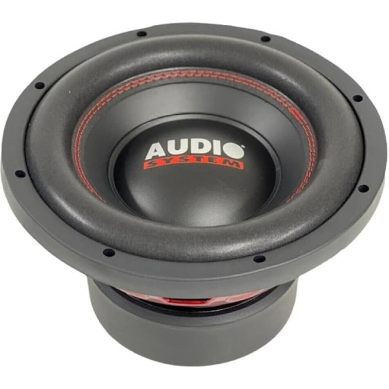 1 Subwoofer Audio System ASY10 ASY-10 25 cm 10 Inch Diameter Double Coil Double Voice Coil 2+2 Ohm 500 Watt RMS 1000 Watt Max Pack of 1