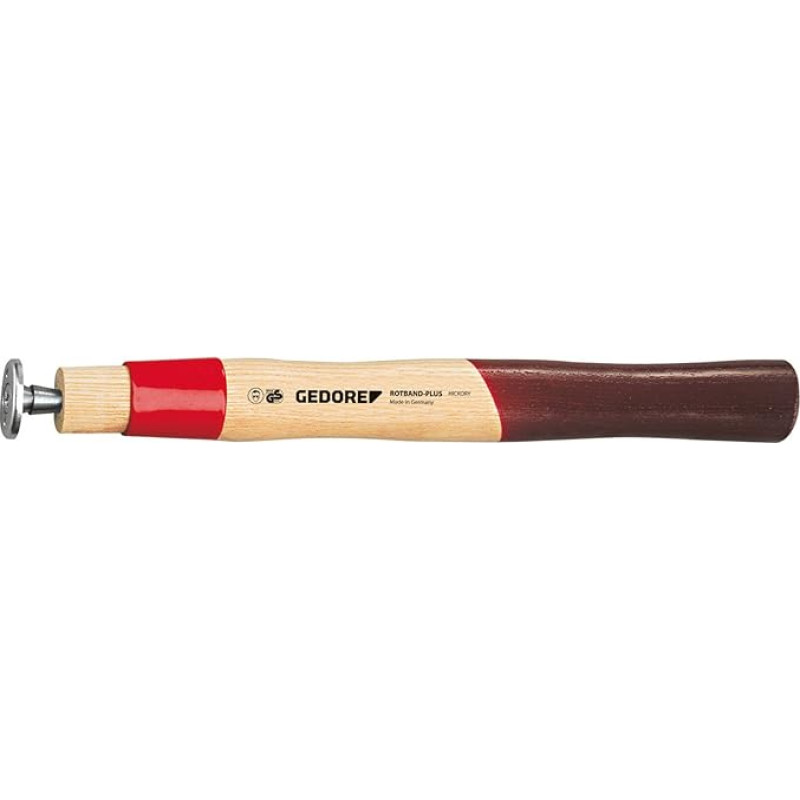 GEDORE Ersatzstiel Hickory 900 mm, 1 Stück, E 609 H-8 Red/Brown
