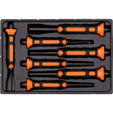 Bahco 3734BMS/7 Soft Grip Pin Punch Set (7 Piece)