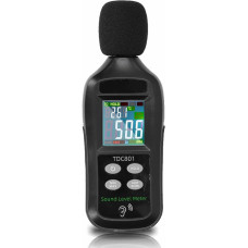 Decibel Meter, Digital Sound Level Meter Reader with 35 to 135 dB Noise Tester, Digital LCD Sound Level Meter with Noise Measurement