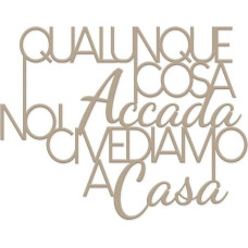 Sienų dekoras Citata su užrašu ant medžio Kas atsitinka Medinis virtuvės, šeimos, namų, meilės, sienų dekoras