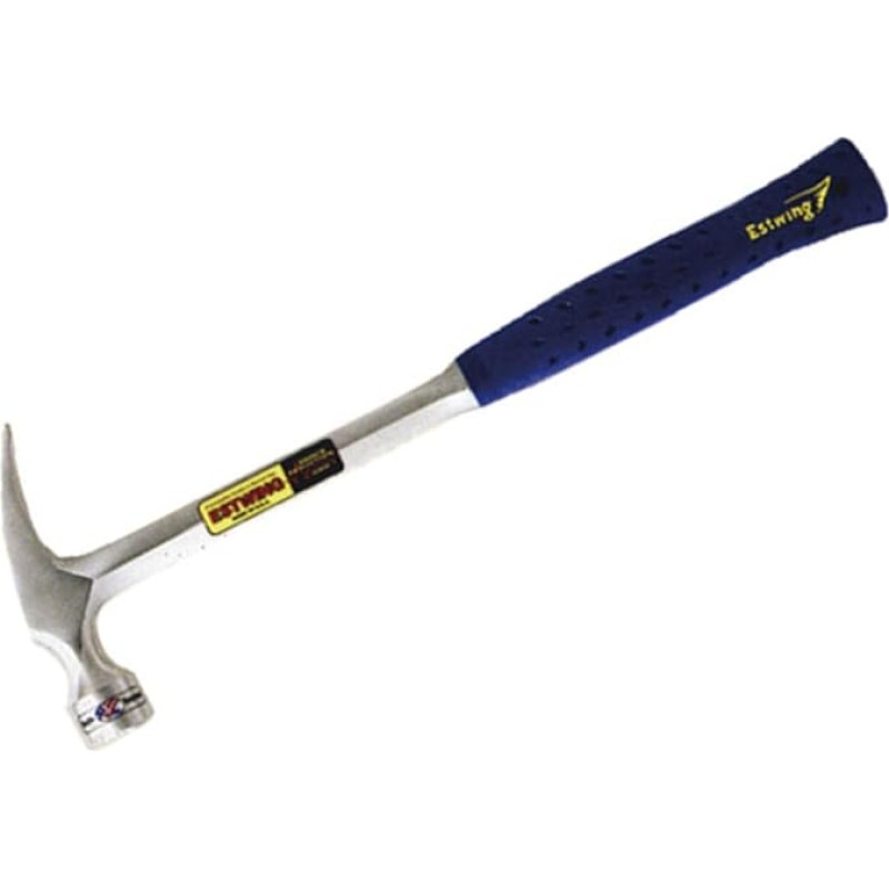 Estwing E3/28s Straight Claw Framing Hammer - Vinyl Grip 28oz