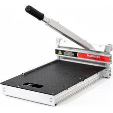 MAIHUITE 16 mm profesionalus pjaustytuvas | 330 mm (13 colių) rankinis pjaustytuvas laminatui, vinilui, SPC, WPC ir dizaino medienai | 0°-45° reguliuojamas kampas, volframo ašmenys, nedulkėtas ir ergonomiškas