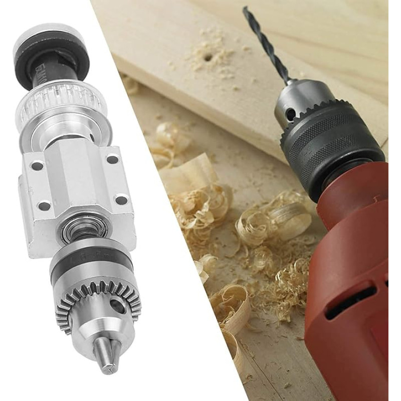 Stalo grąžto suktuvo mazgas be pavaros B12 gręžimo griebtuvas M10 veleno įvorė 