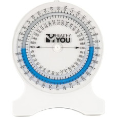 Healthy You Inclinometer with freedom of movement and easy to adjust dial