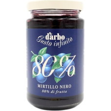 D'Arbo mėlynių uogienė su sumažintu cukraus kiekiu, 250 g