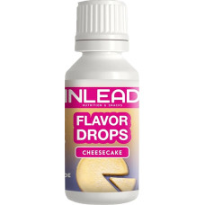 INLEAD - Aromato lašeliai | Be cukraus ir kalorijų | Aromato lašeliai maistui ir gėrimams | Universalūs | Aukščiausio skonio | Veganiški - 30 ml (Cheesecake - Sūrio pyragas)