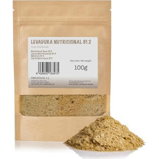 FRISAFRAN Nutritional Yeast Organic 100 g Yeast Flakes of Yeast with B12 and Vitamin B Protein Vitamins Vegan Diet Gluten Free Vegan Diet Dairy Free Yeast Nutrient B12 for Cooking