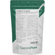 Sodium Alginate - Food Thickener and Gelling Agent - High Quality - 100 g