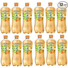 12 Bottles Gerolsteiner Tea Black Tea Peach 0.75 L Inc. Disposable Deposit