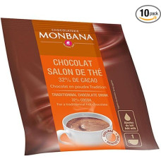 Monbana Drinking chocolate chocolate en poudre 10 x 20 g