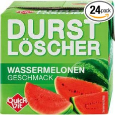 24 pakuotės po 500 ml arbūzų troškulio malšintuvo su šiaudeliais