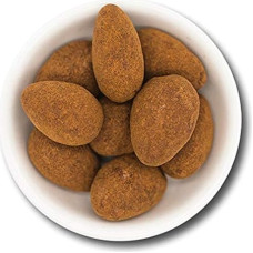 1001 Frucht Skanūs šokoladiniai migdolai su cinamonu I 1 kg Geriausi šokoladiniai riešutai I Dengti migdolai su šokoladu Šokoladiniai migdolai Migdolų saldumynai