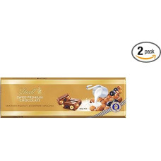 Lindt Swiss Premium Milk Chocolate - Grape Nut (300 g) - Pack of 2