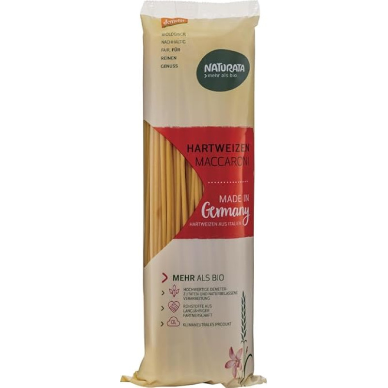 Maccaroni Long Durum Wheat Light 2 x 500 g